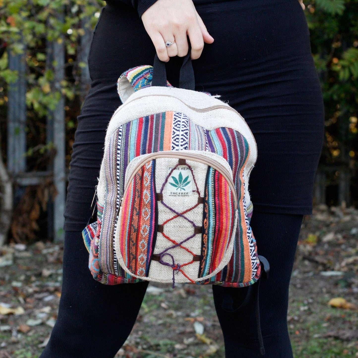Baby Backpack - Hemp & Cotton (assorted)