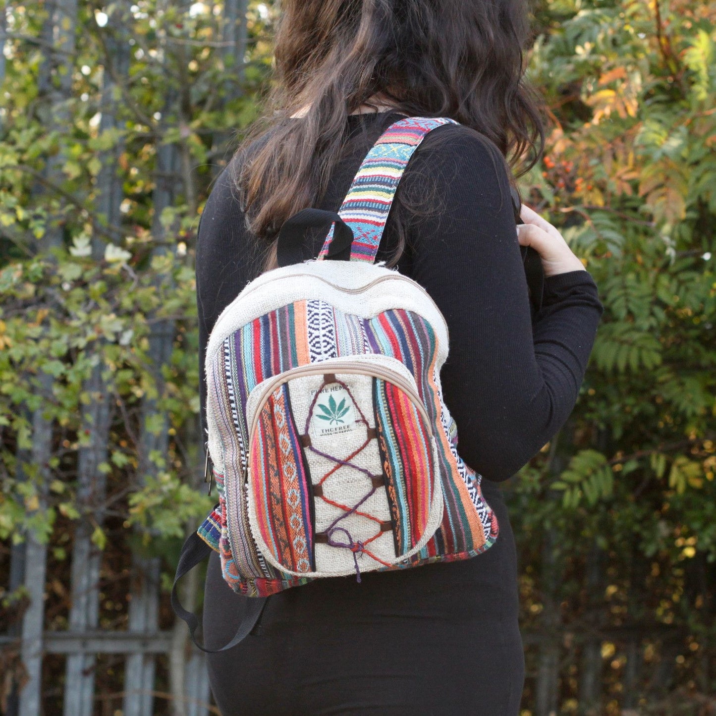 Baby Backpack - Hemp & Cotton (assorted)